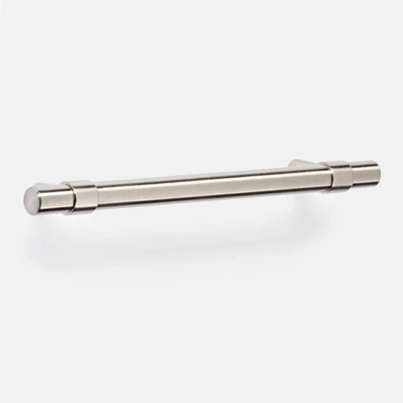 Rejuvenation Sommerville 6 inch brushed nickel drawer pull - Picture 1 of 3